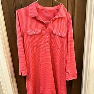 Vineyard Vines striped Shirt Dress with pockets